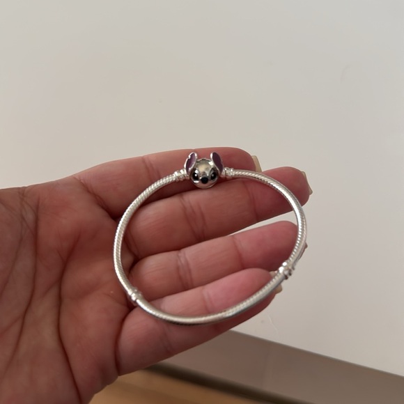 NEW Pandora Disney Stitch Snake Chain Bracelet Sterling silver - Picture 7 of 7